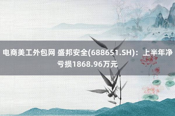 电商美工外包网 盛邦安全(688651.SH)：上半年净亏损1868.96万元