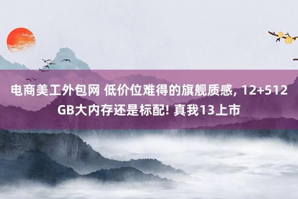 电商美工外包网 低价位难得的旗舰质感, 12+512GB大内存还是标配! 真我13上市